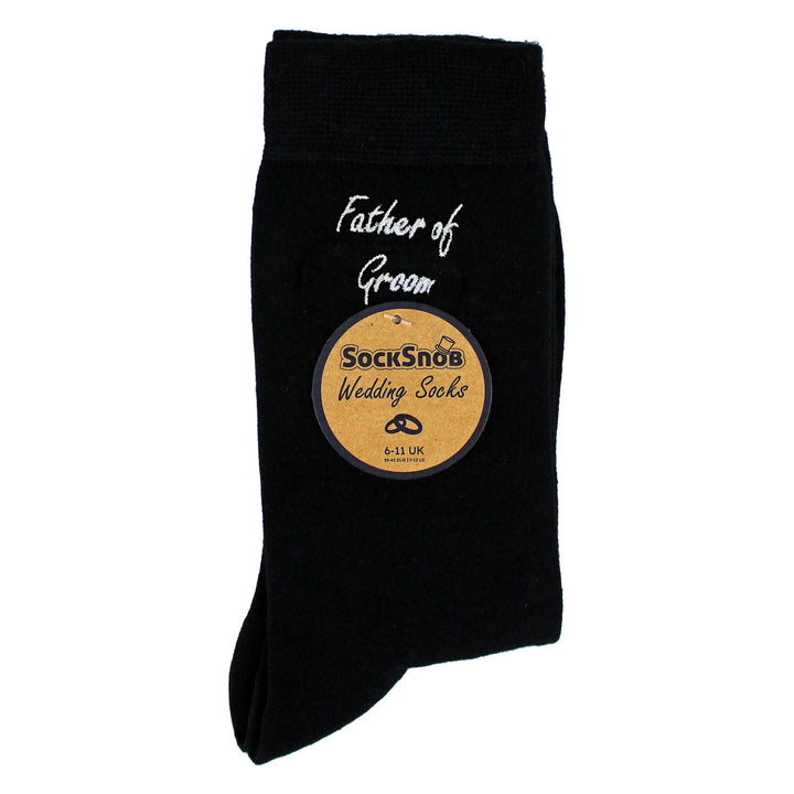 Mens Wedding Socks for Groom Groomsman Best Man Father of the Groom and Bride