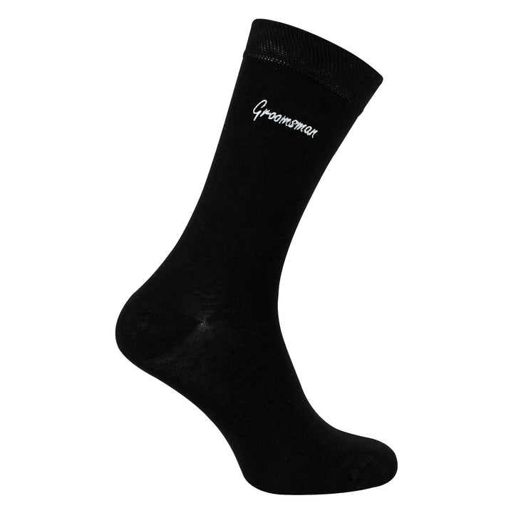 Mens Wedding Socks for Groom Groomsman Best Man Father of the Groom and Bride