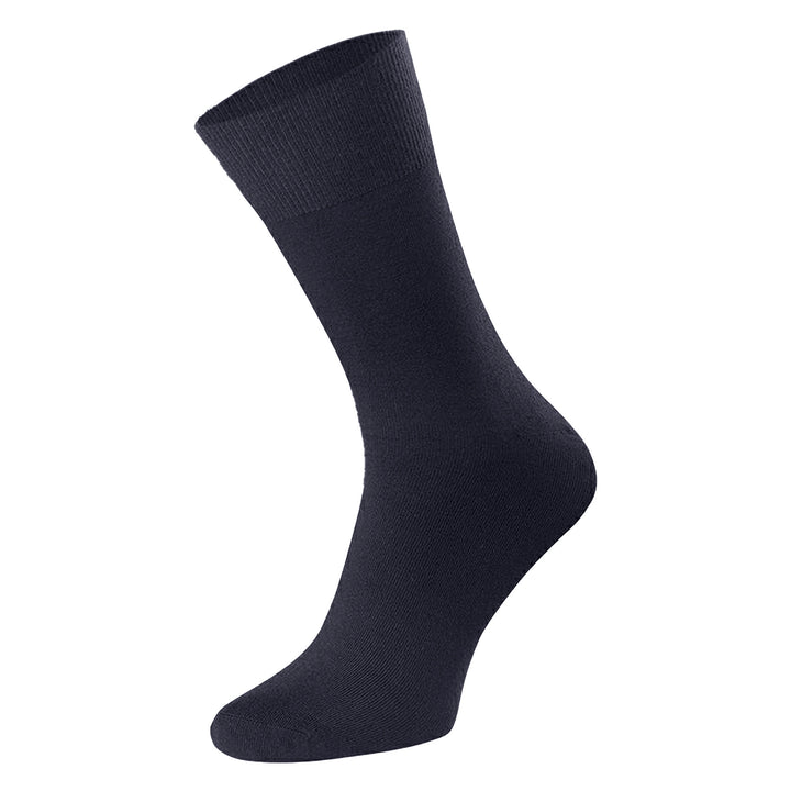 4 Pairs Mens Bamboo Sensory Socks - Soft Seamless All Day Comfort Socks