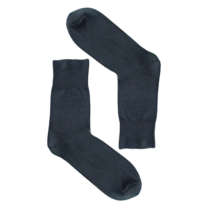 4 Pairs Mens Bamboo Sensory Socks - Soft Seamless All Day Comfort Socks