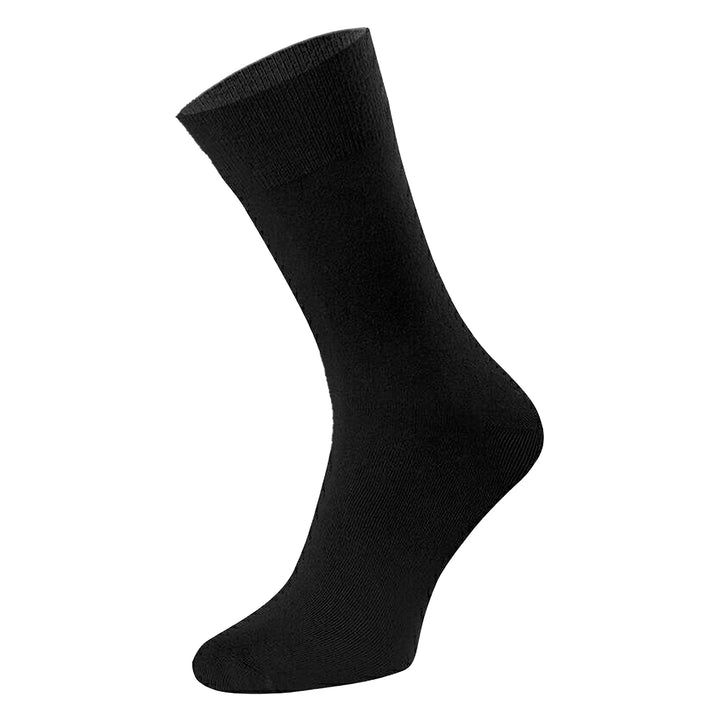4 Pairs Mens Bamboo Sensory Socks - Soft Seamless All Day Comfort Socks