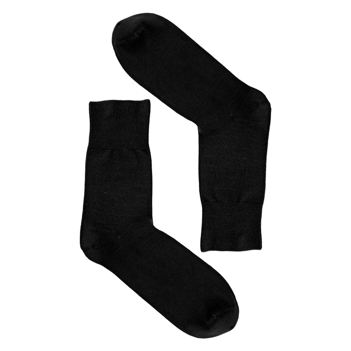 4 Pairs Mens Bamboo Sensory Socks - Soft Seamless All Day Comfort Socks
