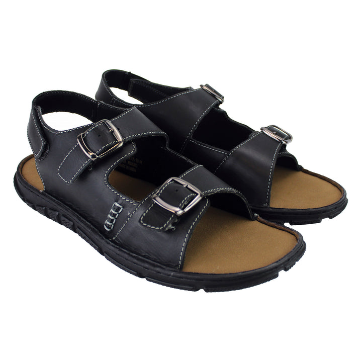 Mens Summer Beach Leather Sandals