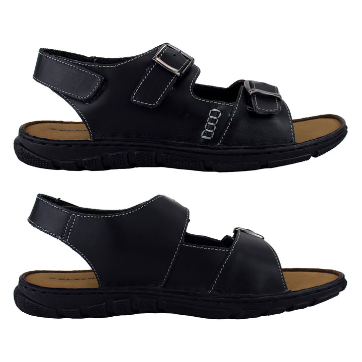 Mens Summer Beach Leather Sandals