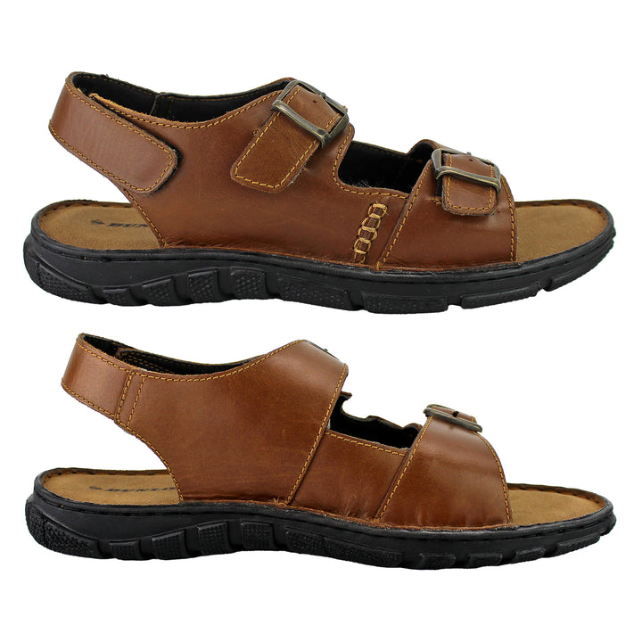 Mens Summer Beach Leather Sandals