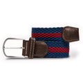 Blue Burgundy Stripe / S (26-30