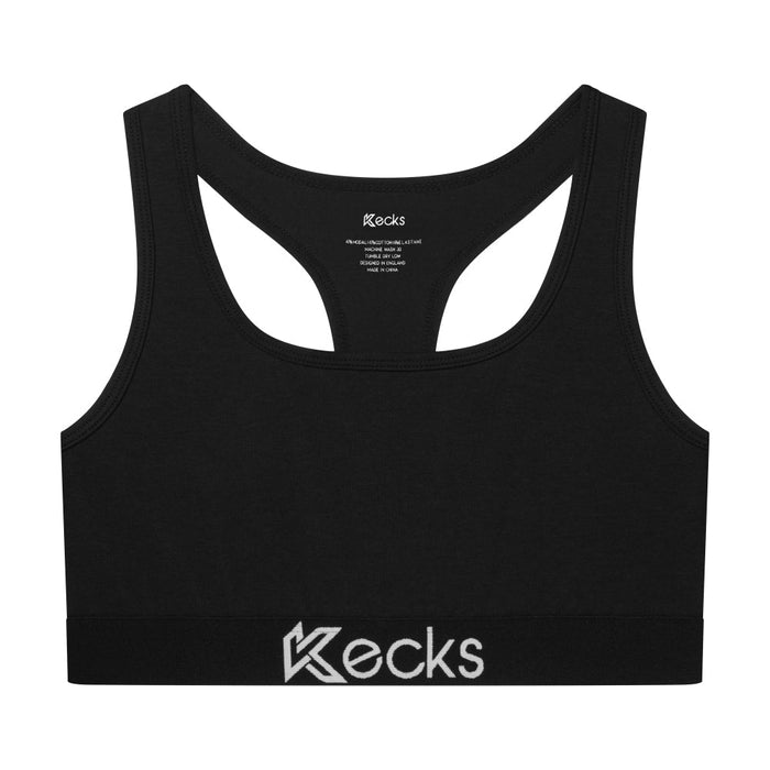 Schwarzes Modal-Sport-Bralette
