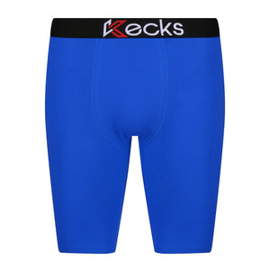 Blaue Boxershorts