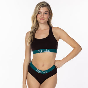 Chocolate Modal Sports Bralette