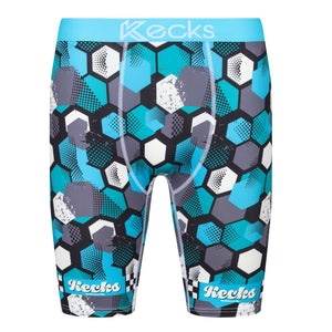 Herren-Boxershorts in Kosmischblau