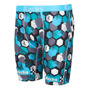 Herren-Boxershorts in Kosmischblau