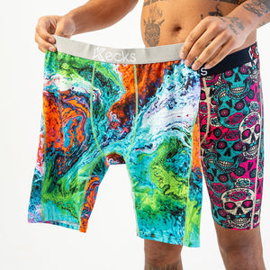 Schwimmende Herren-Boxershorts