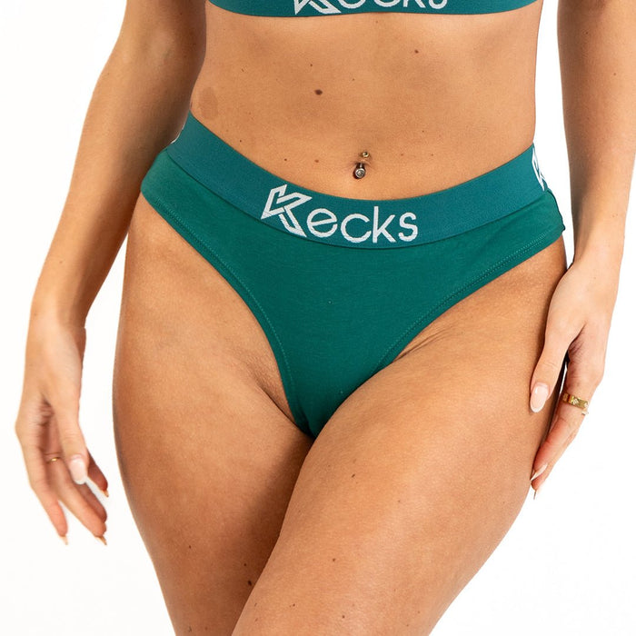 String en modal vert