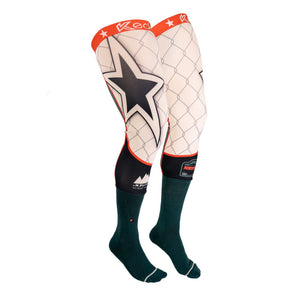 Eingesperrt in Moto-Socke