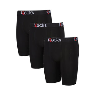Schwarze Boxershorts für Herren im Multipack