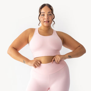 Pastellrosa Active Sport-BH