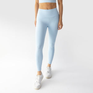 Hellblaue Sportleggings