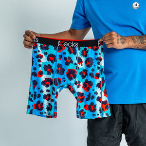 Teal Pantha Herren-Boxershorts 