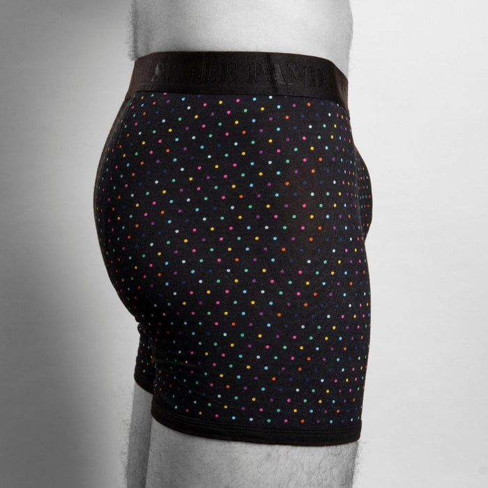 Boxers en bambou - Pois multicolores