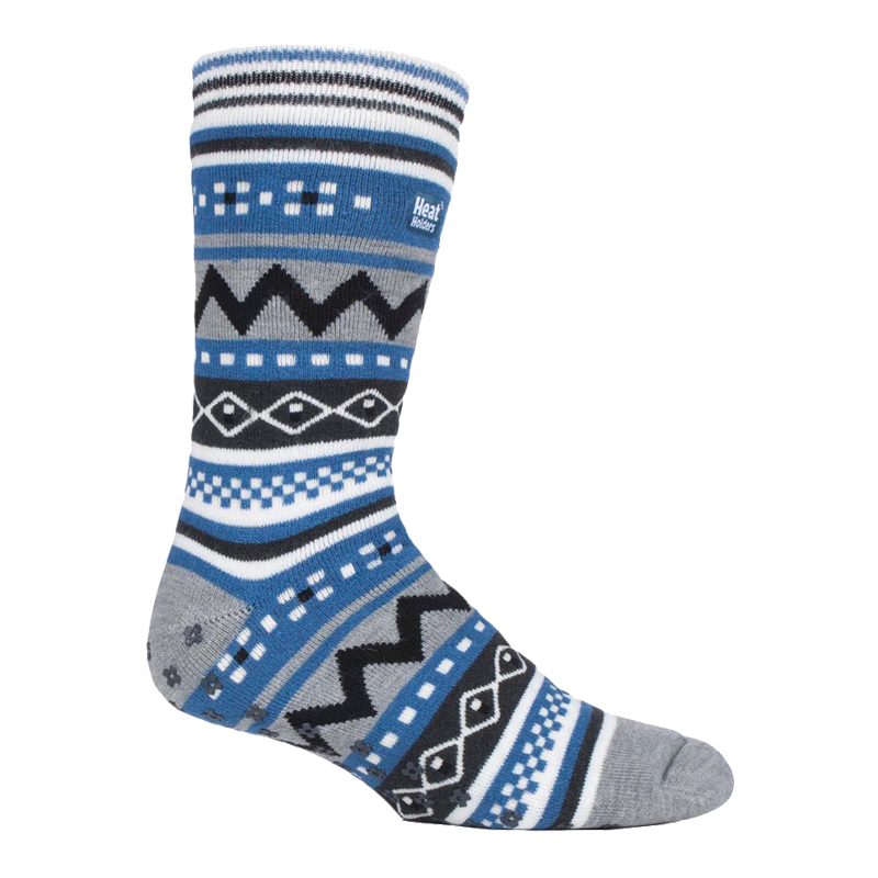 Heat Holders - Mens Soul Warming Thick Winter Nordic Patterned Non Slip ...