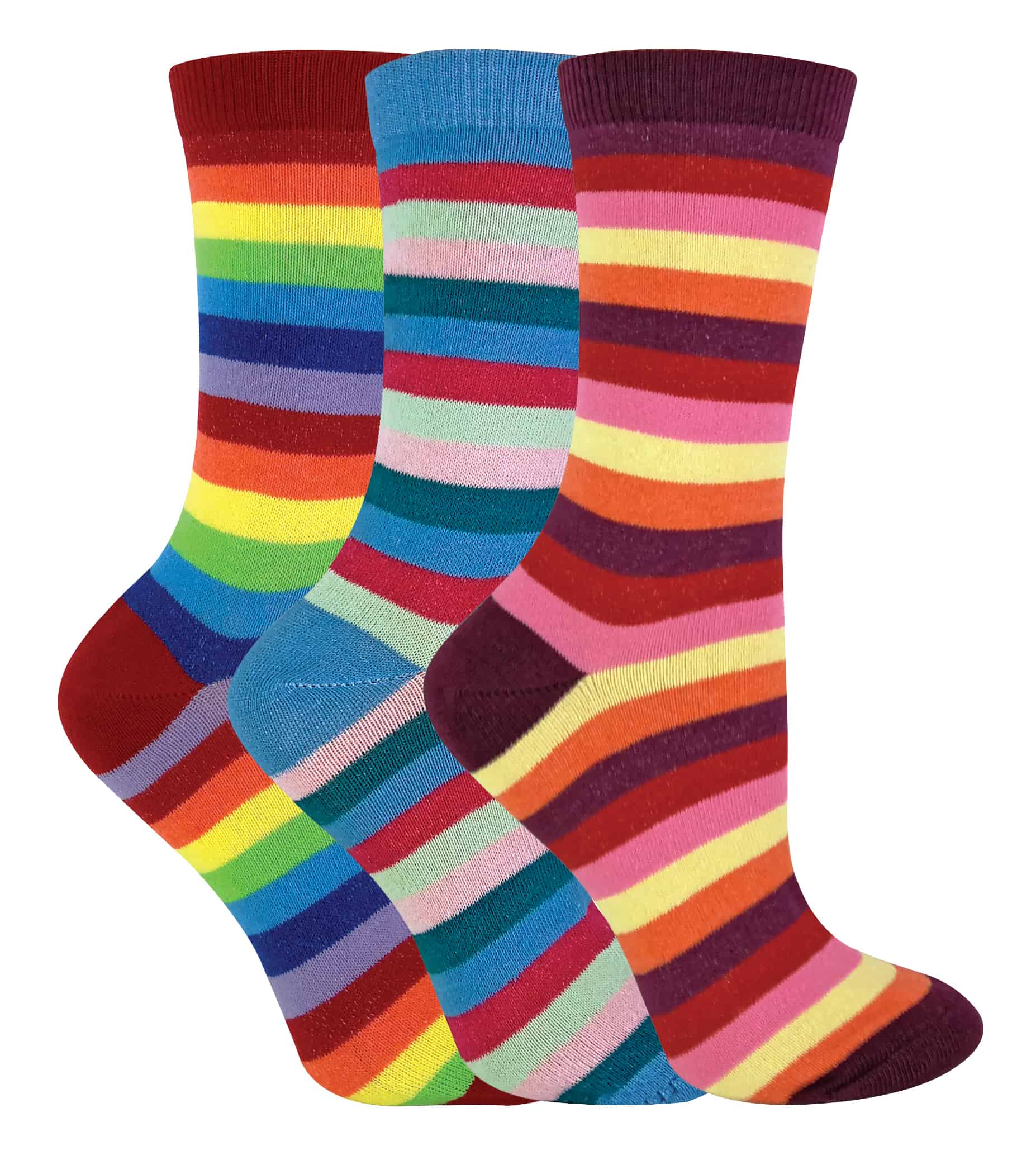 ladies striped socks