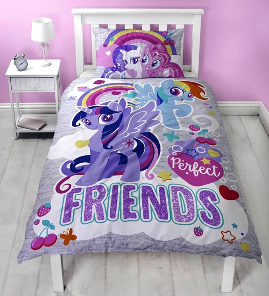 my little pony single duvet set