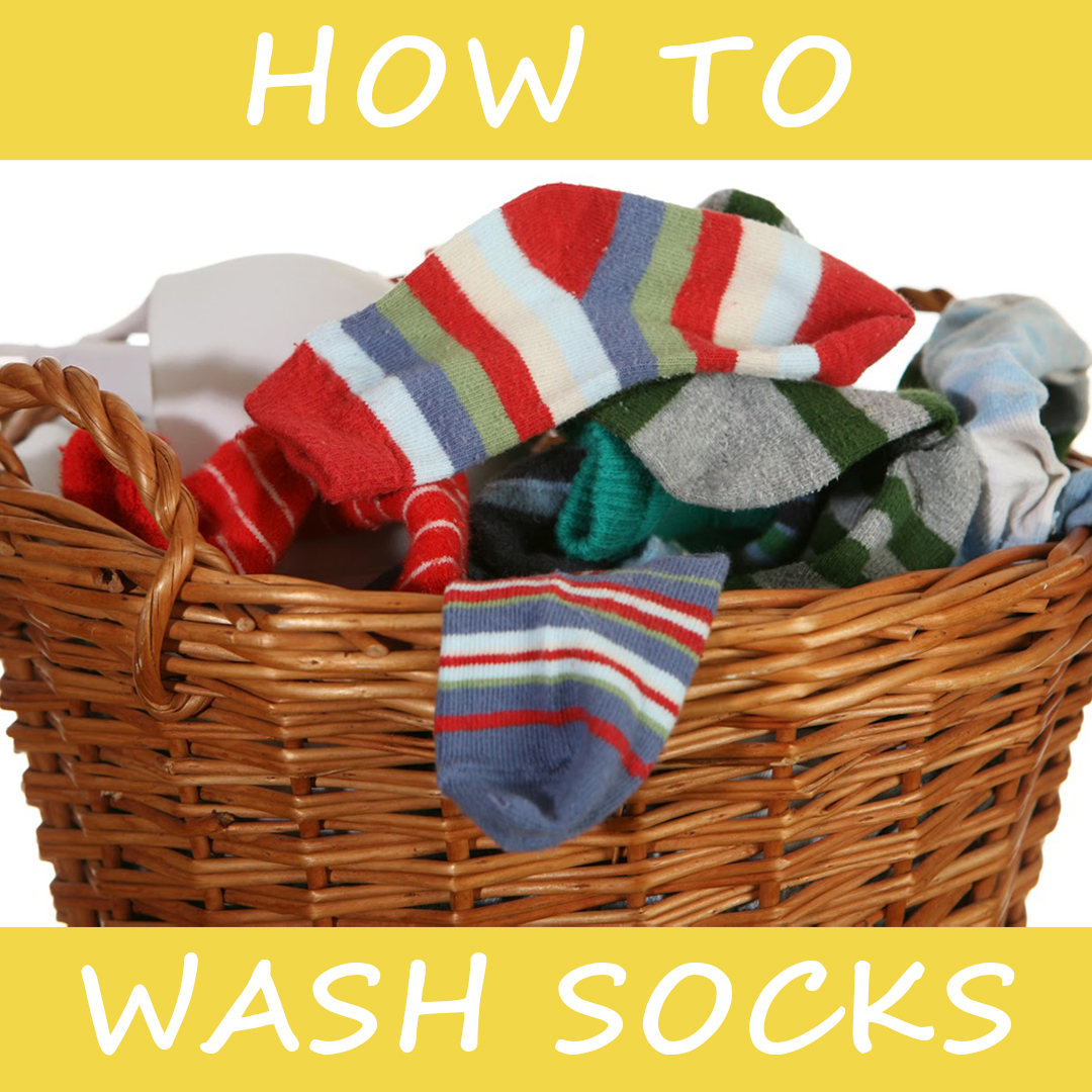 نحوه شستن جوراب در لباسشویی