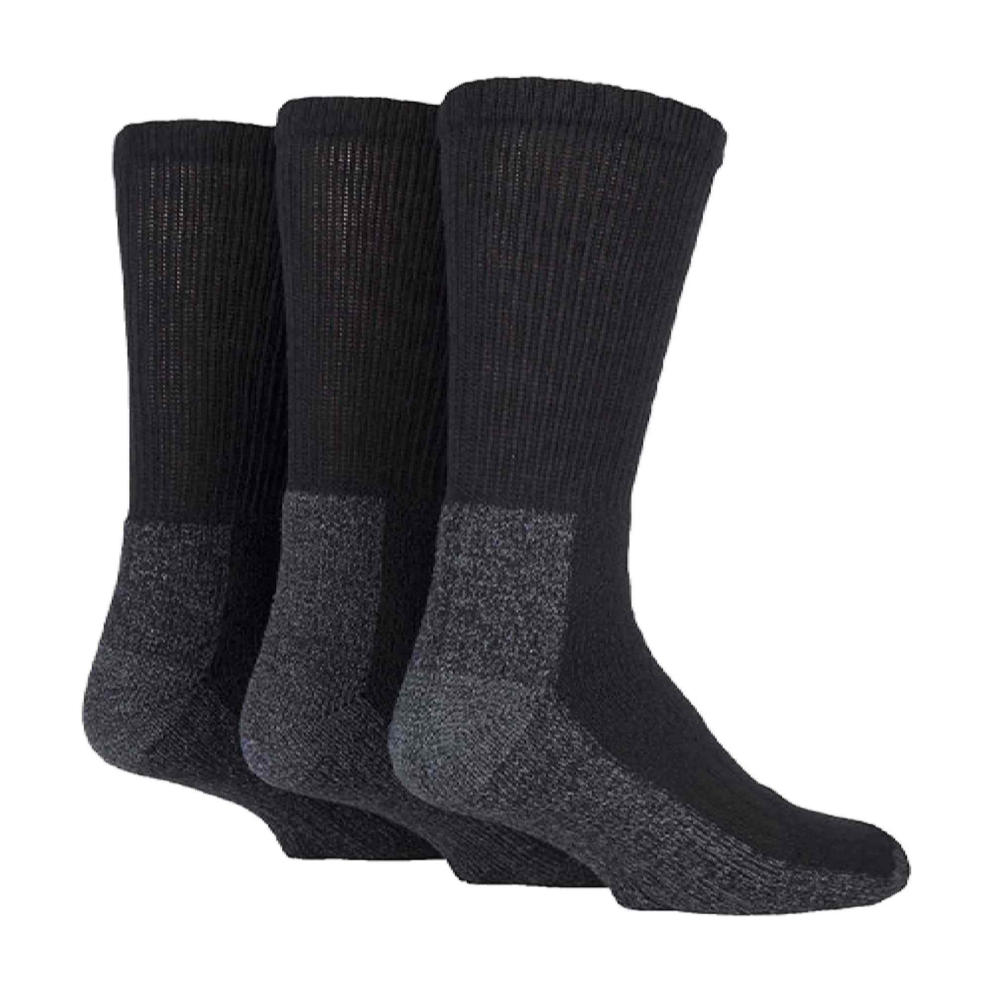 Men's Heavy Work Socks Thermal Chunky construction ideal for steel toe  boots Lot